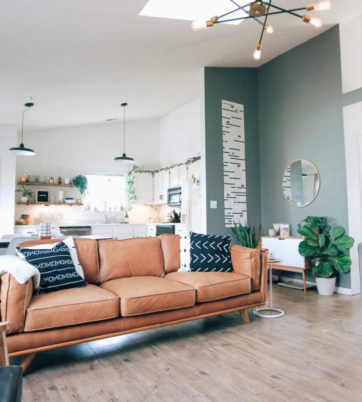 Frontansicht haus Daemmerung